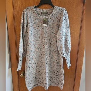 Vince Women's Speckled Gray Sweater